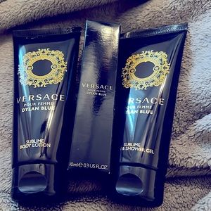 New never used Versace Dylan Blue